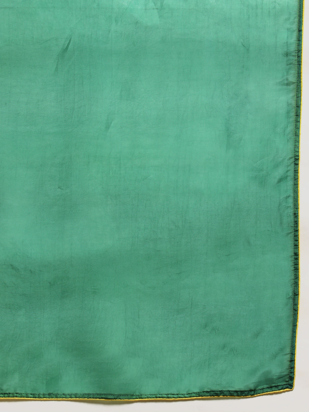 Designer Green Satin Saree