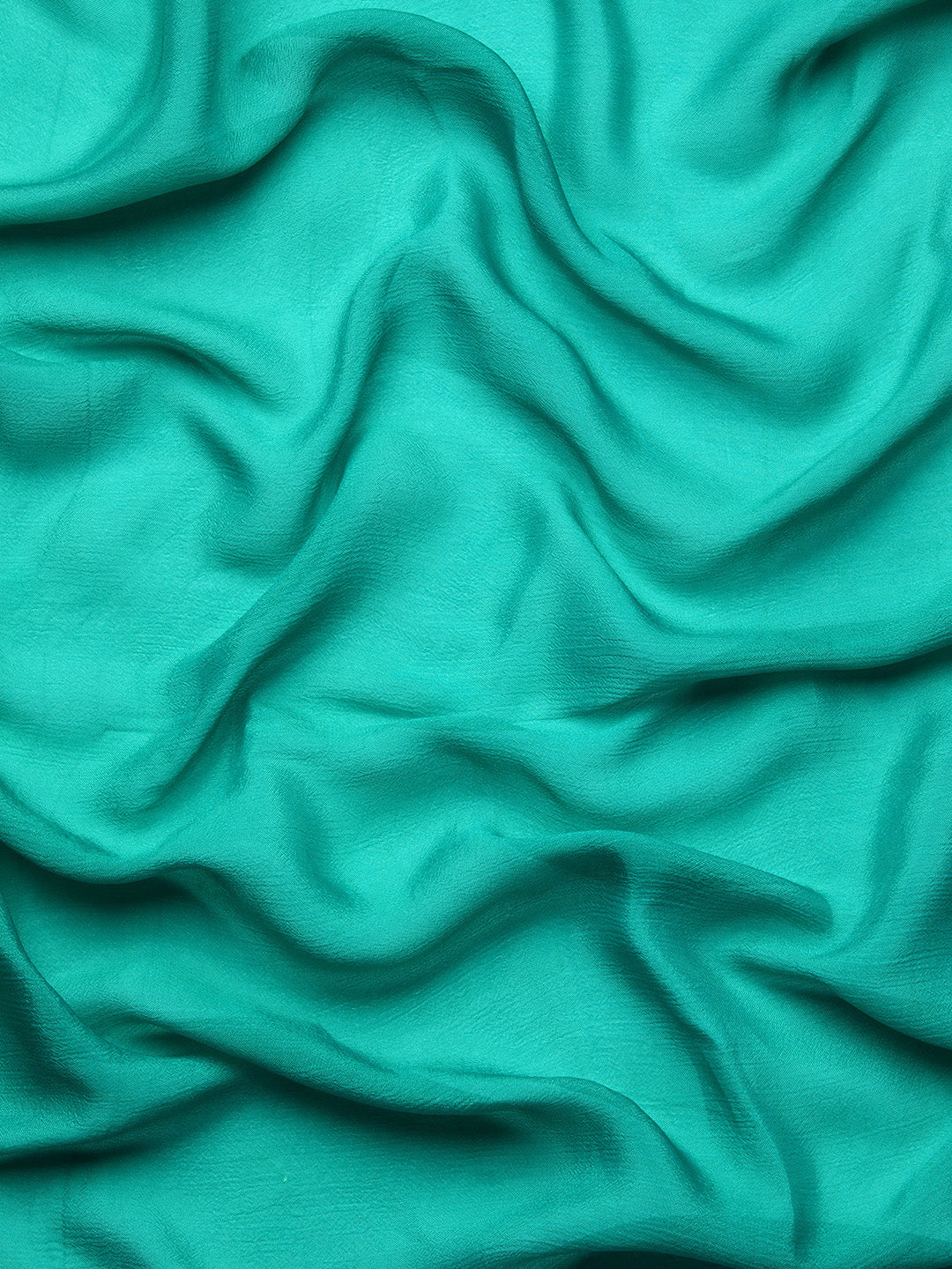 Designer Sea Green Chiffon Saree