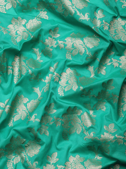 Designer Green Silk Saree