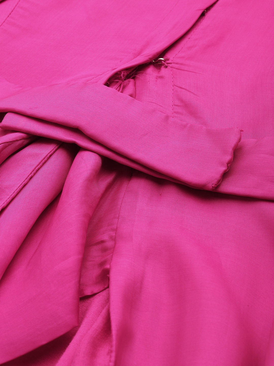 Desginer Pink Polyester Dress