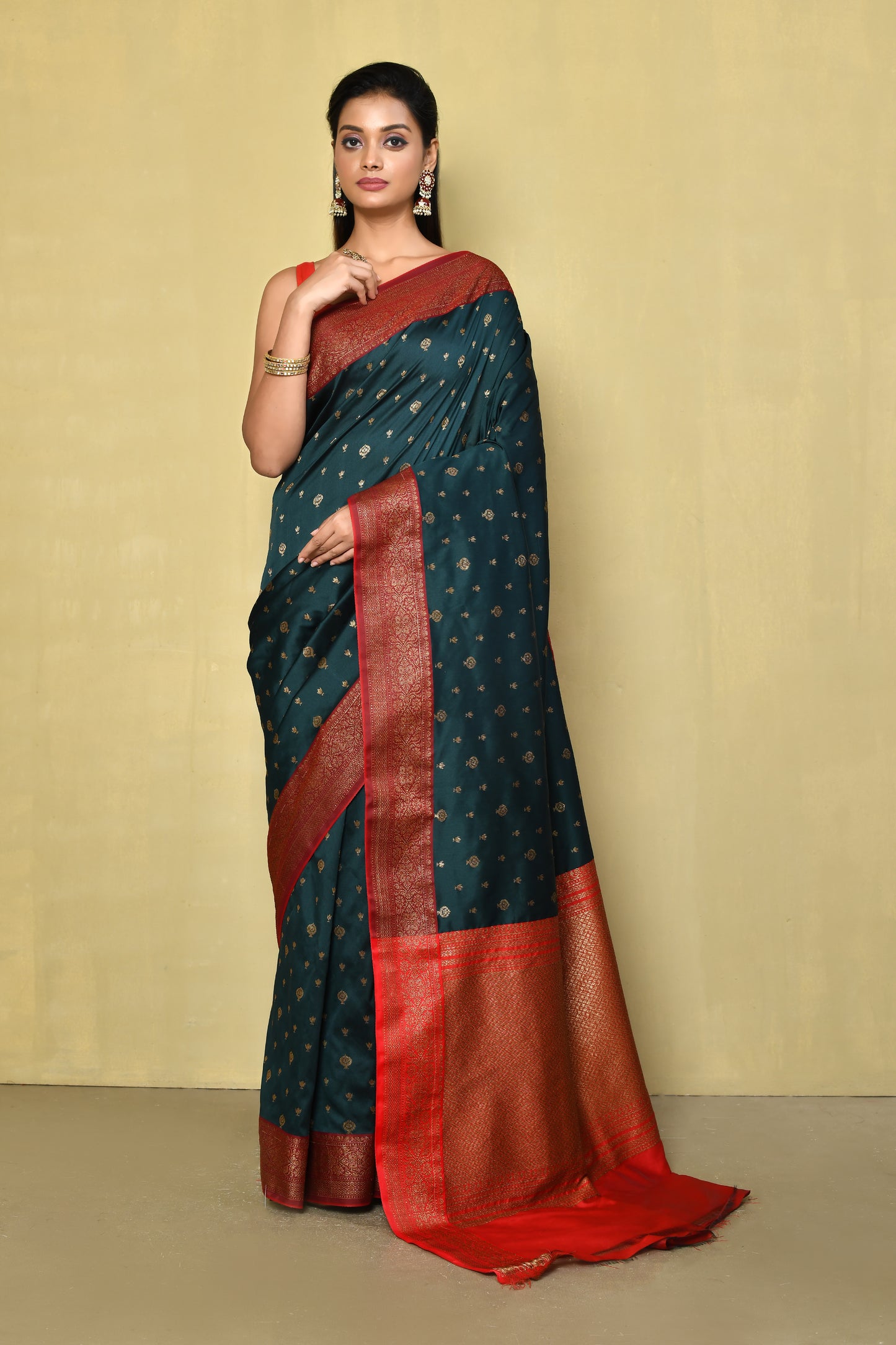 Designer Blue Saree