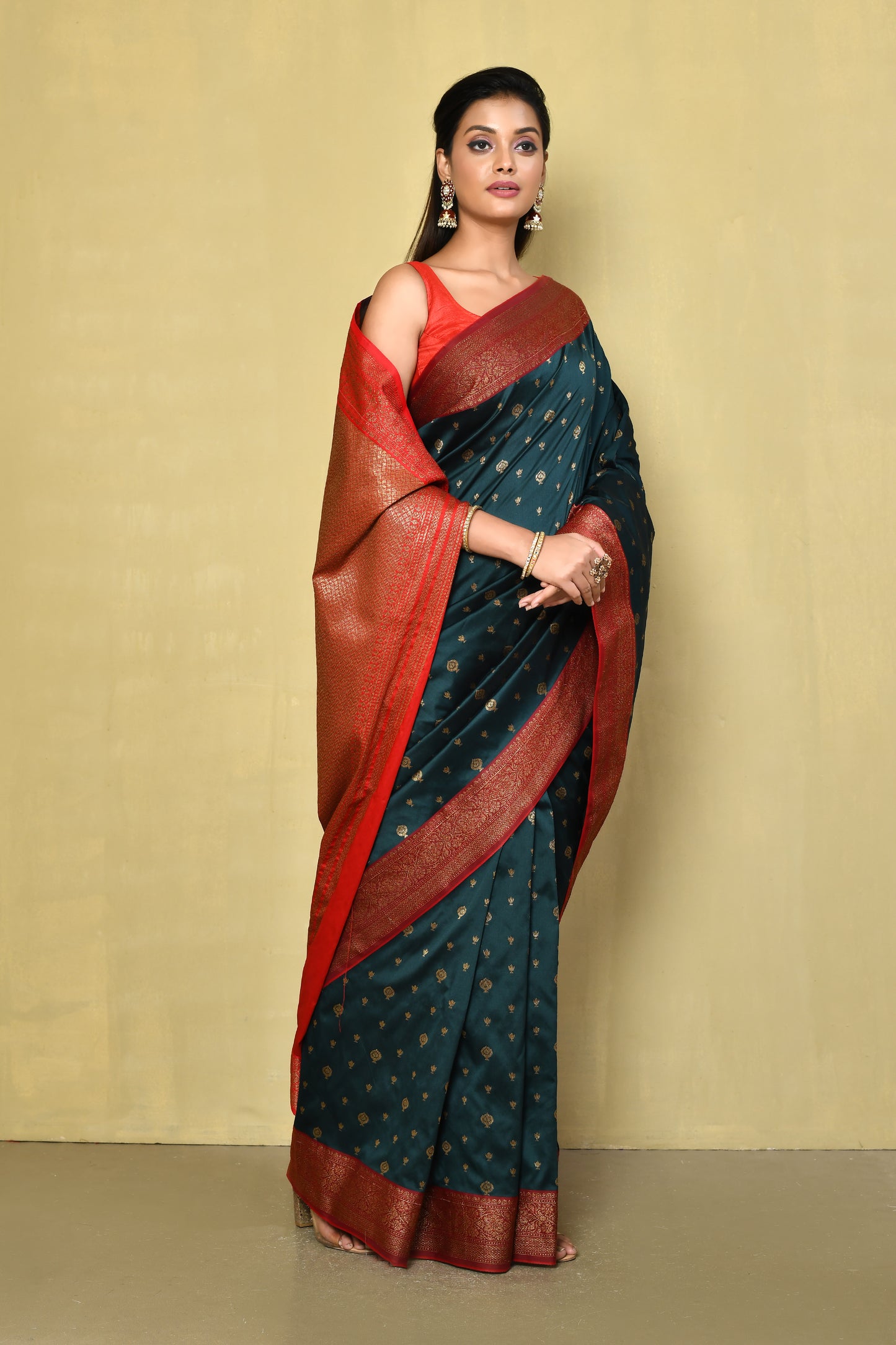 Designer Blue Saree