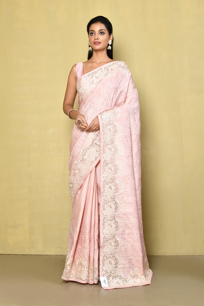 Designer Pink Sarees