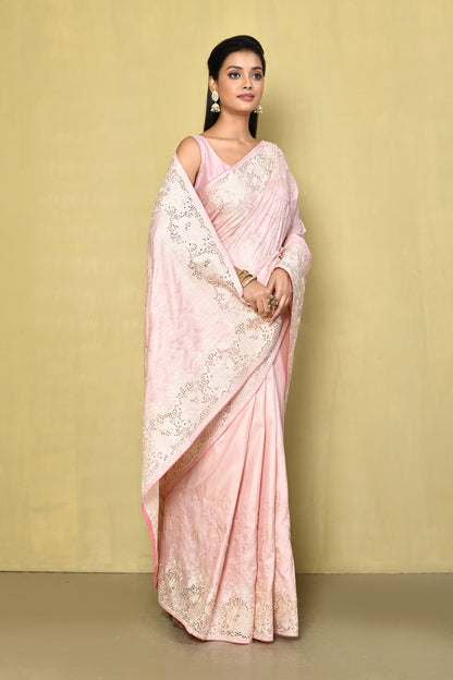 Designer Pink Sarees