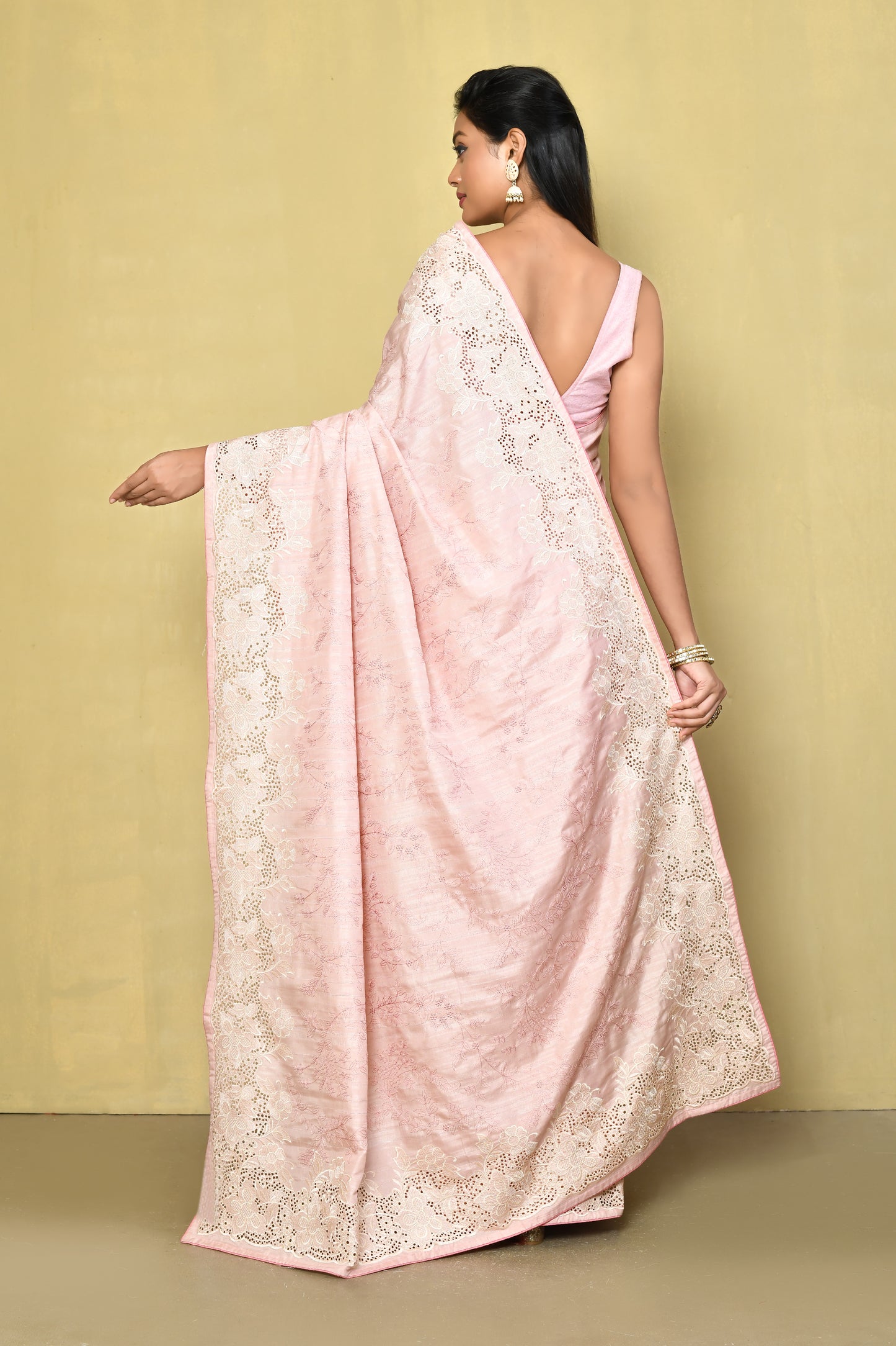 Designer Pink Sarees