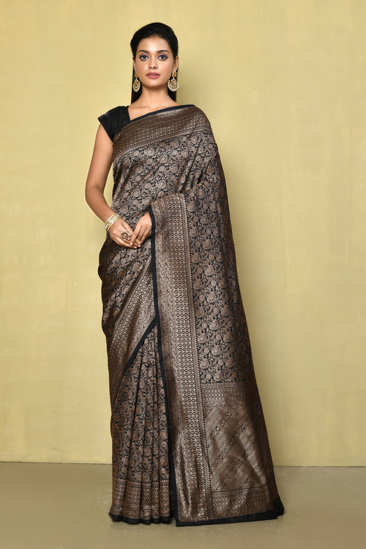 Designer Grey Saree