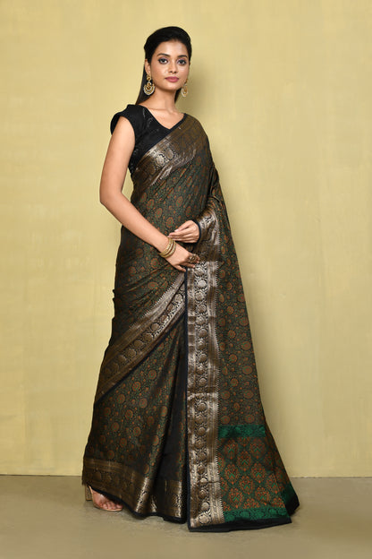 Designer Brown Saree