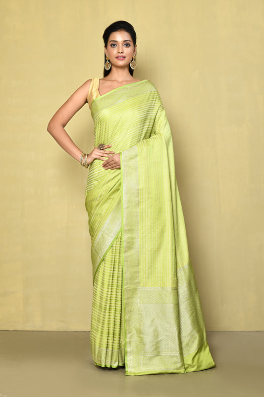 Designer Green Saree