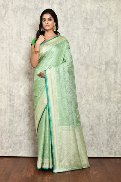 Green Silk Saree