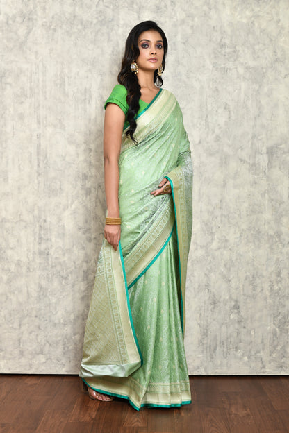 Green Silk Saree