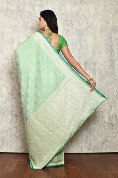 Green Silk Saree