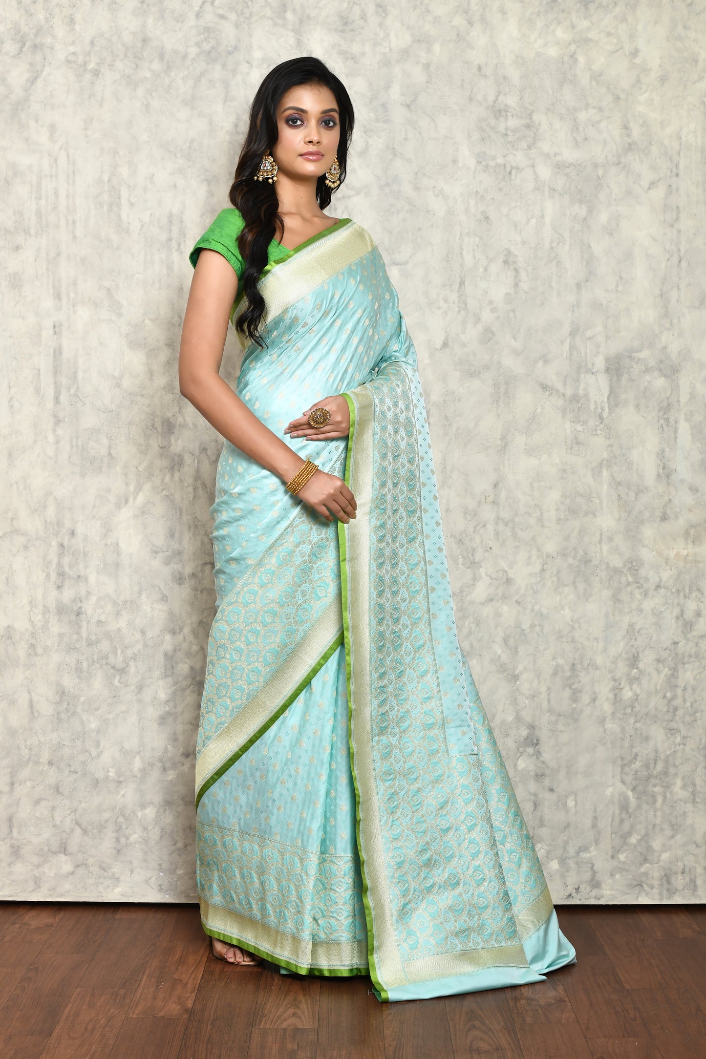 Sky Silk Saree