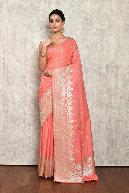 Pink Silk Sarees