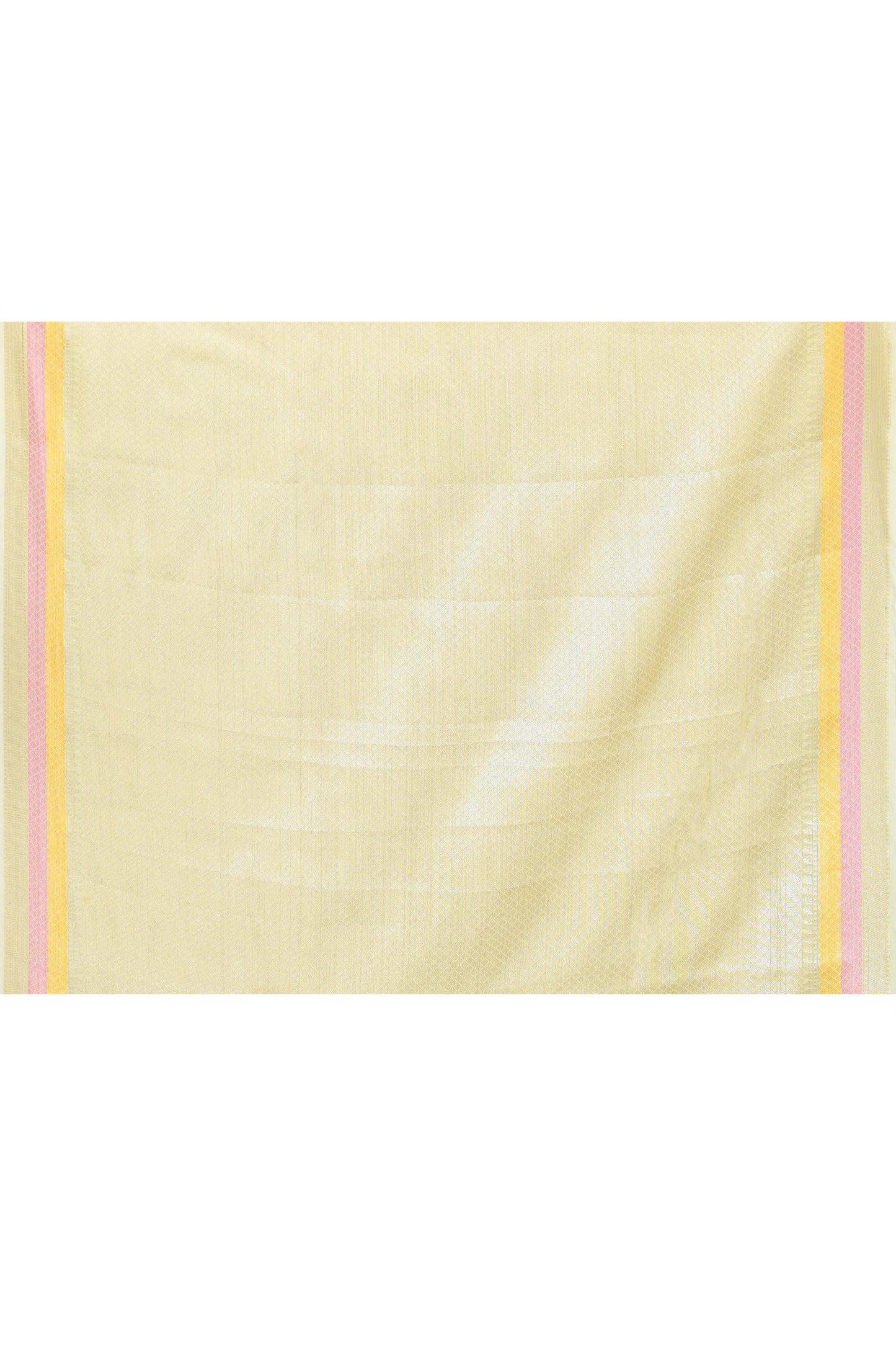 Yellow Chanderi Saree