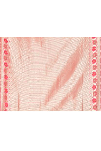 Pink Silk Saree