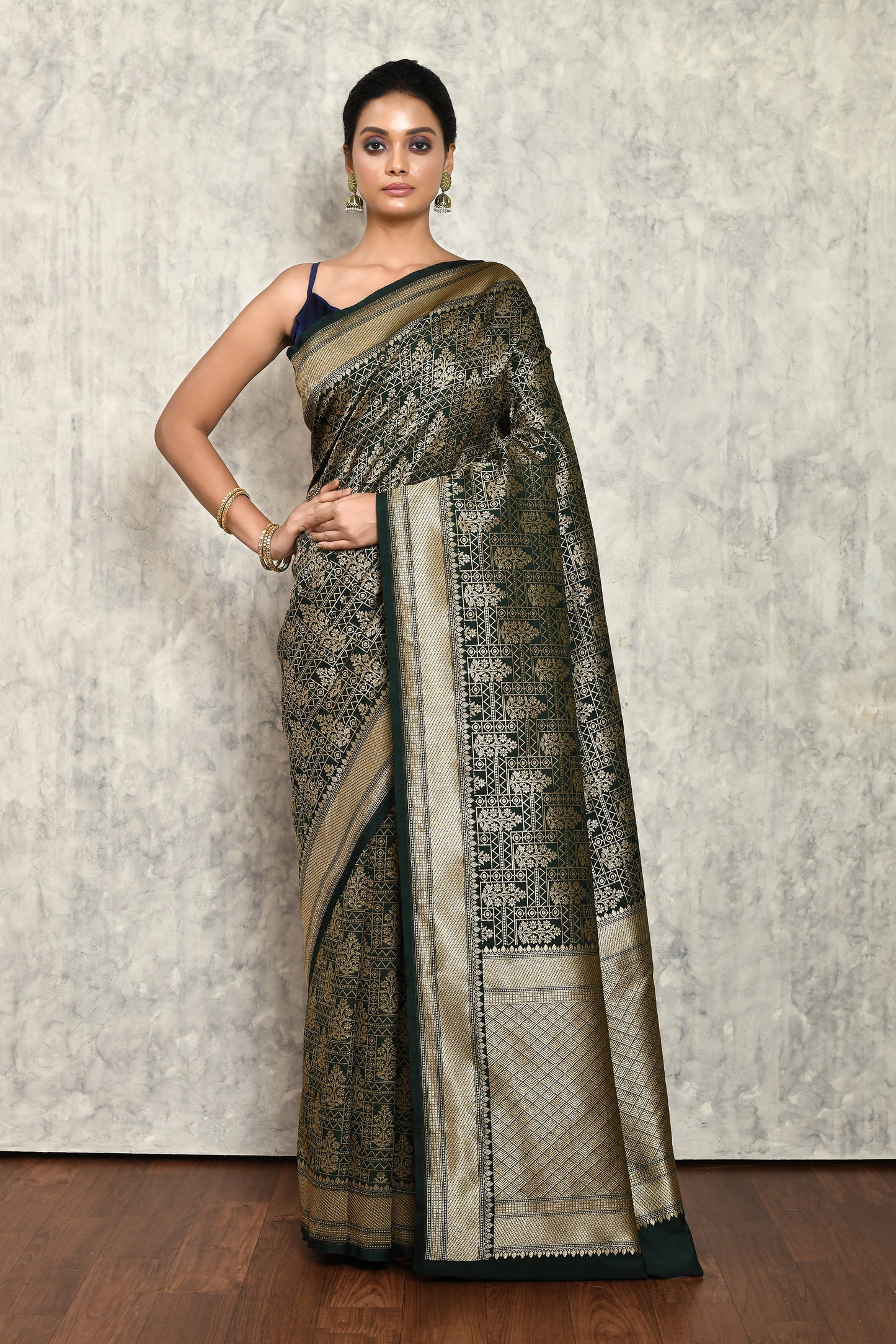 Green Silk Saree