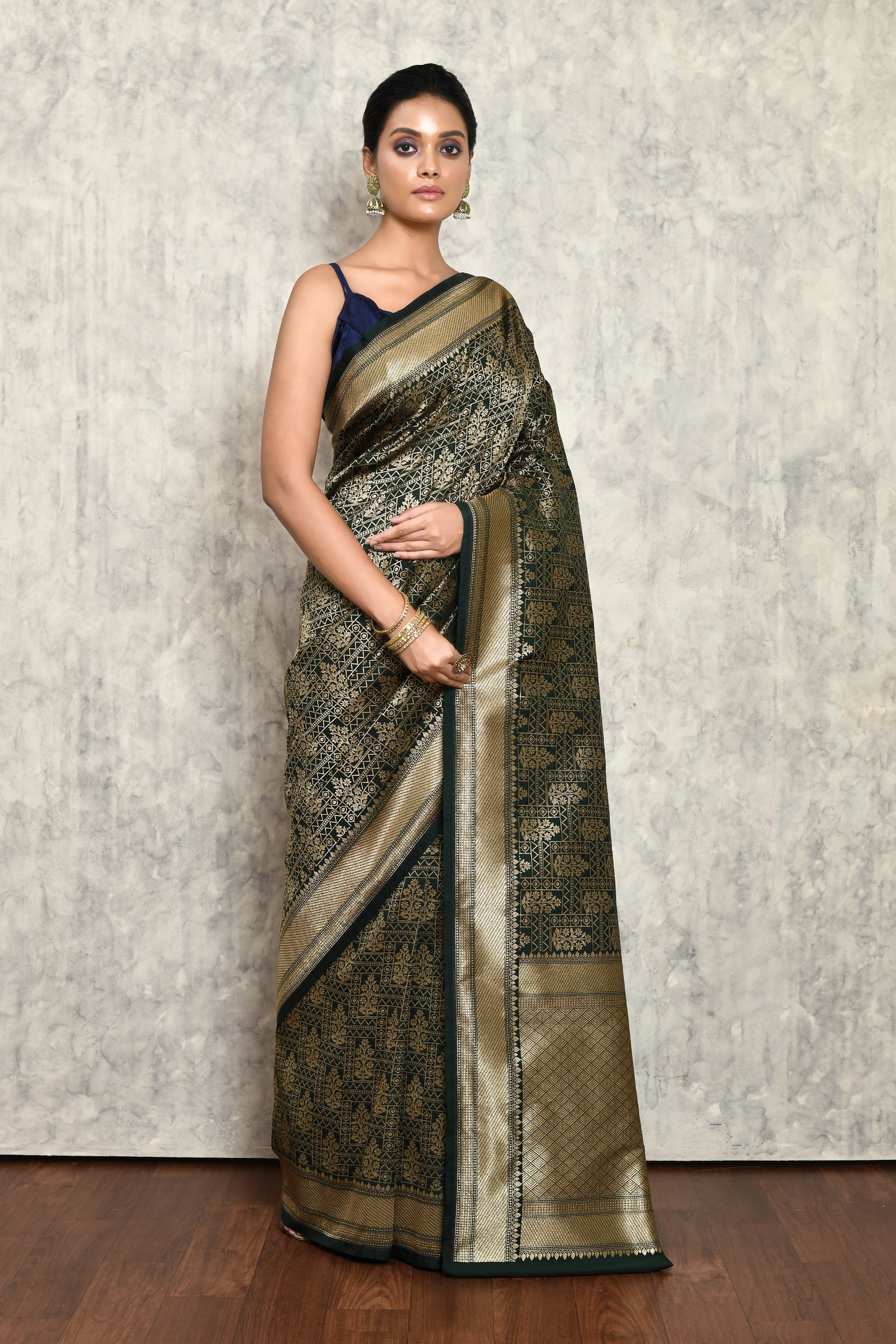 Green Silk Saree