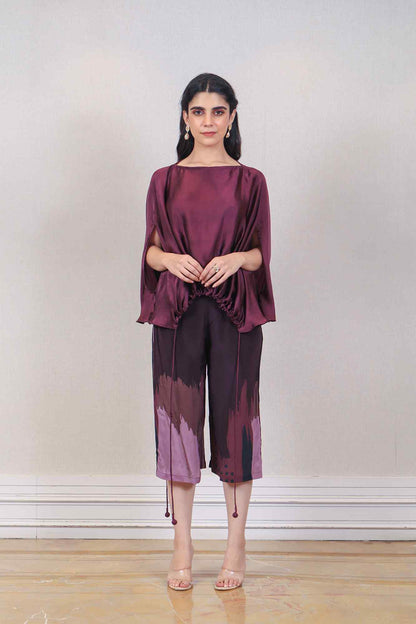 Designer Wine Color co-ord