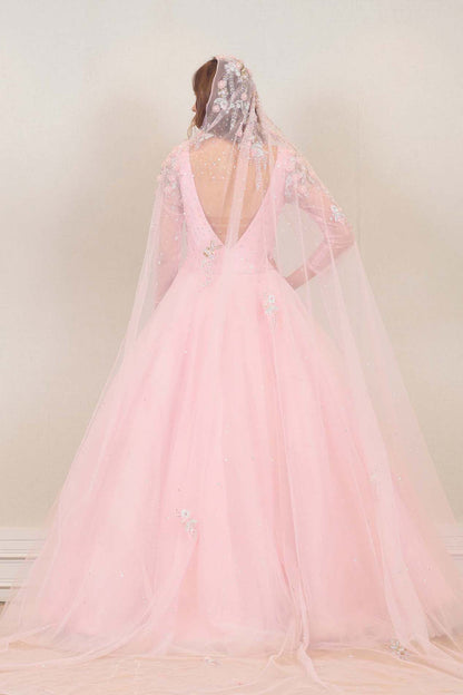 Party wear Gown in Pink Color at online Simaaya