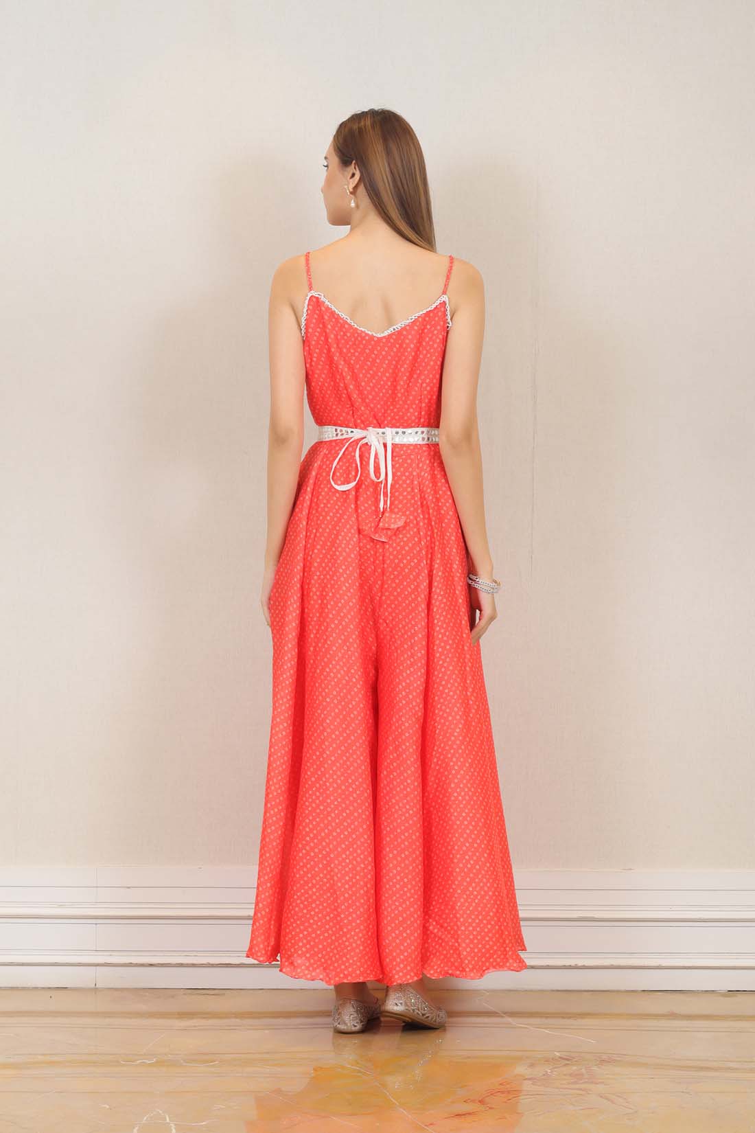 Party wear Gown in Red Color at online Simaaya