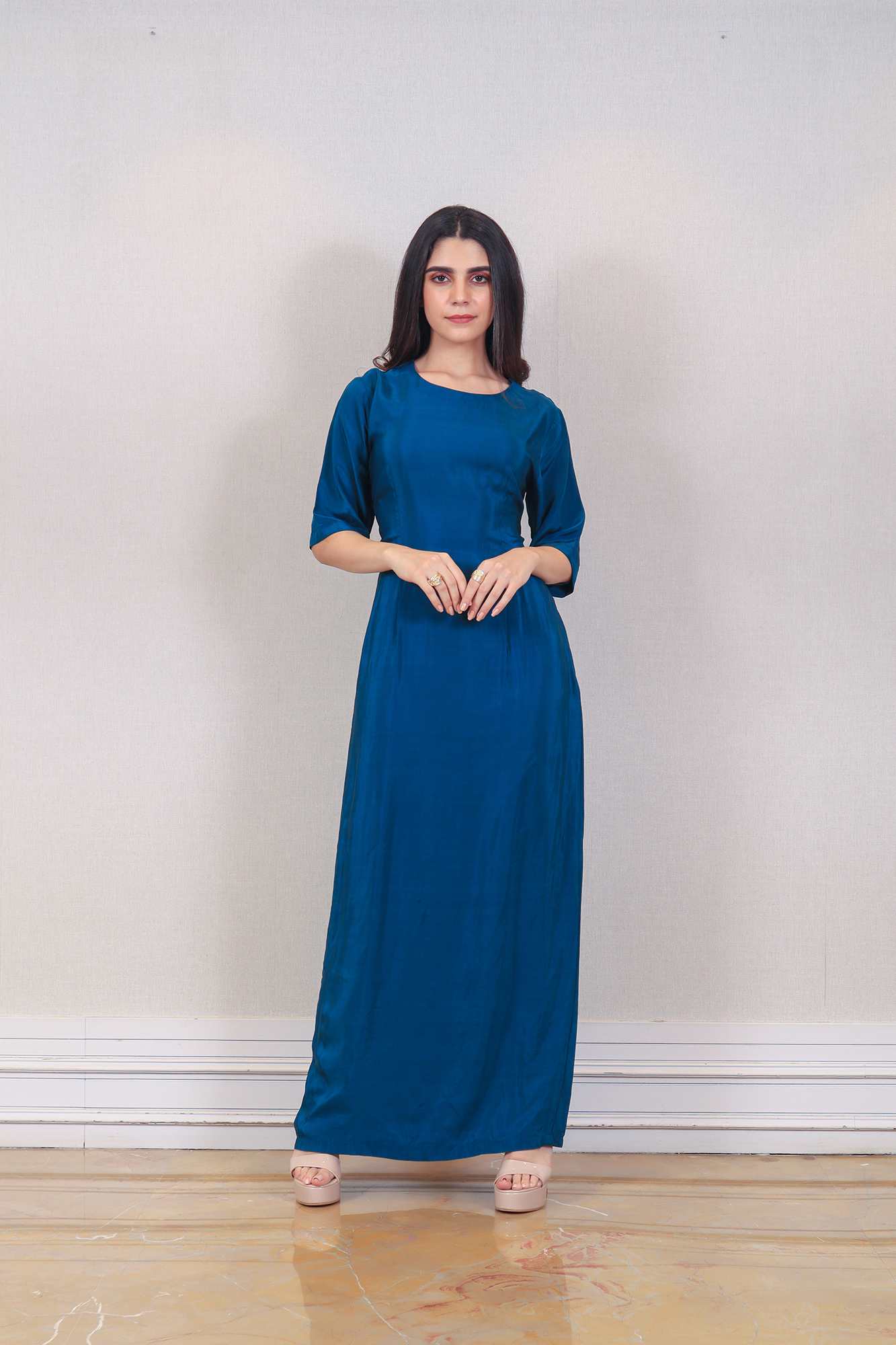 Designer Blue color Dress