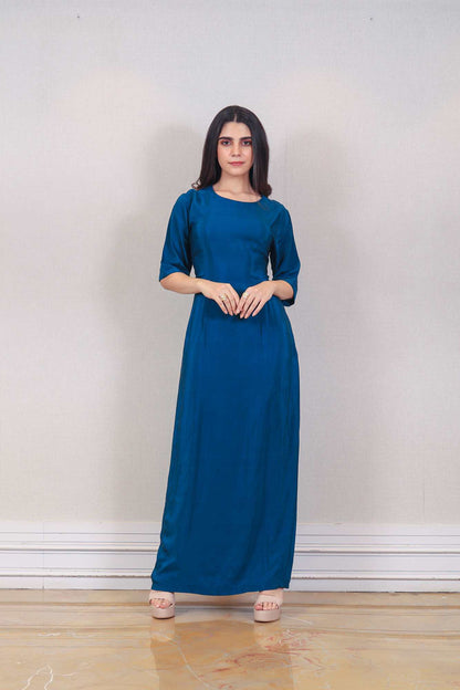 Designer Blue color Dress